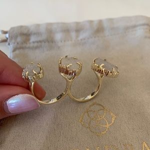 Kendra Scott Naomi double ring